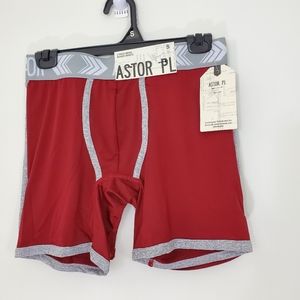 NWT Astor Pl. 2 Pack Mens Boxer Briefs, Size Small